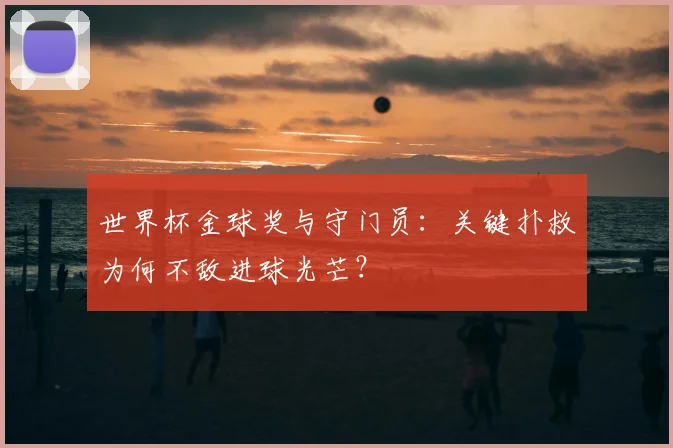 世界杯金球奖与守门员:关键扑救为何不敌进球光芒?