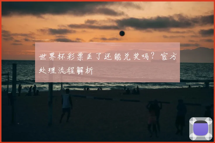 世界杯彩票丢了还能兑奖吗？官方处理流程解析